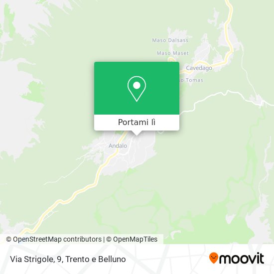 Mappa Via Strigole, 9