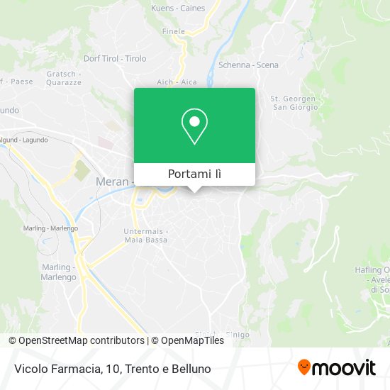 Mappa Vicolo Farmacia, 10