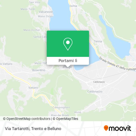 Mappa Via Tartarotti