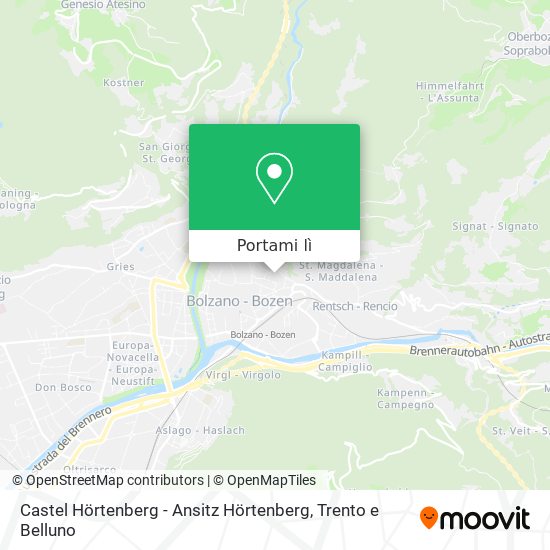 Mappa Castel Hörtenberg - Ansitz Hörtenberg