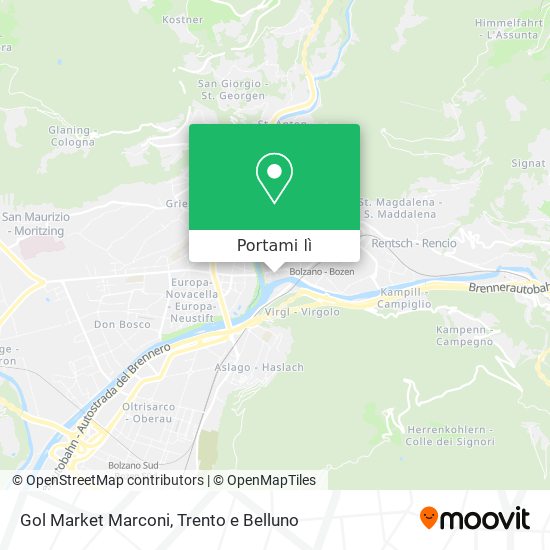 Mappa Gol Market Marconi