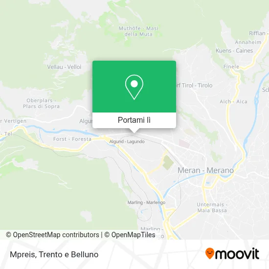 Mappa Mpreis