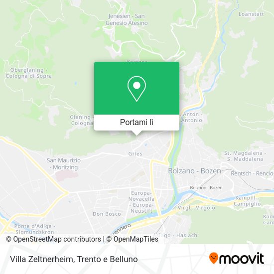 Mappa Villa Zeltnerheim
