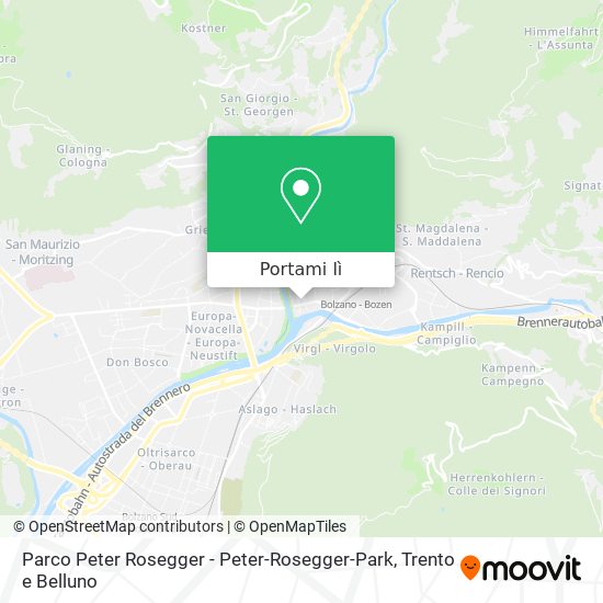 Mappa Parco Peter Rosegger - Peter-Rosegger-Park