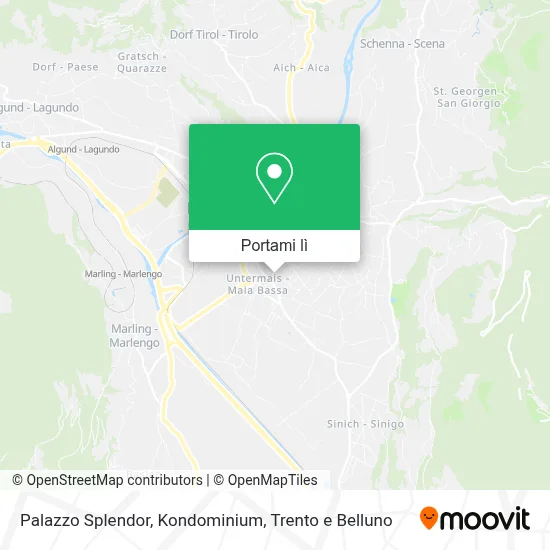 Mappa Palazzo Splendor, Kondominium