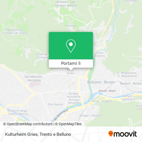 Mappa Kulturheim Gries
