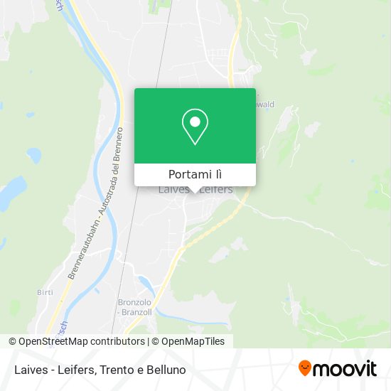 Mappa Laives - Leifers