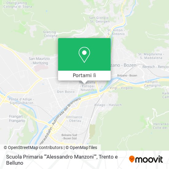 Mappa Scuola Primaria ""Alessandro Manzoni""