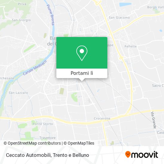 Mappa Ceccato Automobili