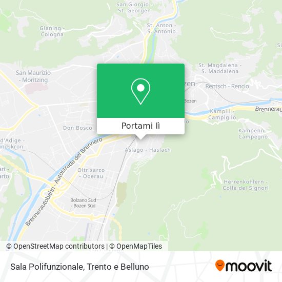 Mappa Sala Polifunzionale
