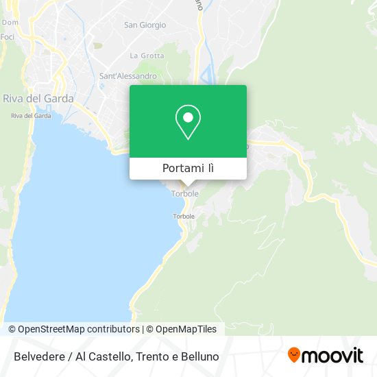 Mappa Belvedere / Al Castello