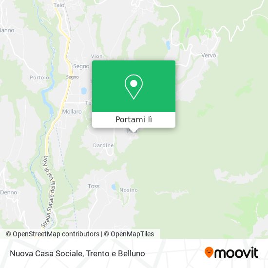 Mappa Nuova Casa Sociale