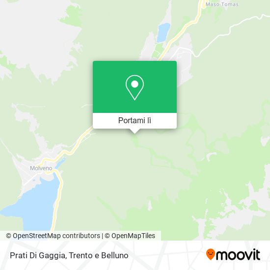 Mappa Prati Di Gaggia