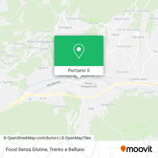 Mappa Food Senza Glutine