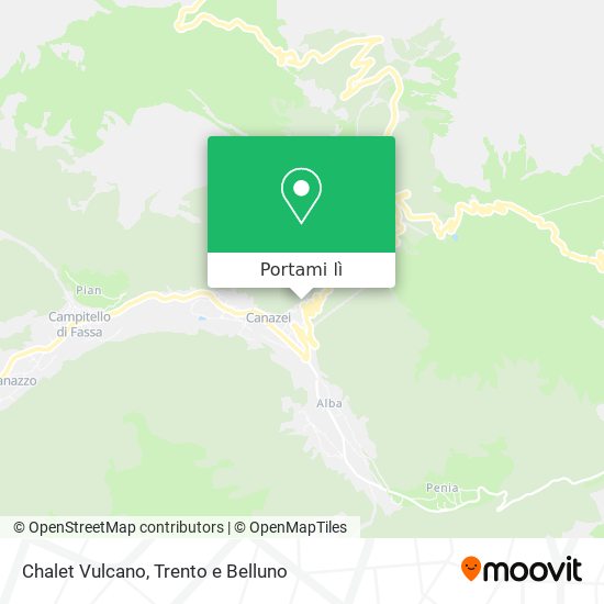 Mappa Chalet Vulcano