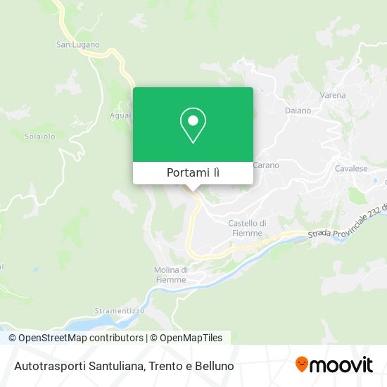 Mappa Autotrasporti Santuliana