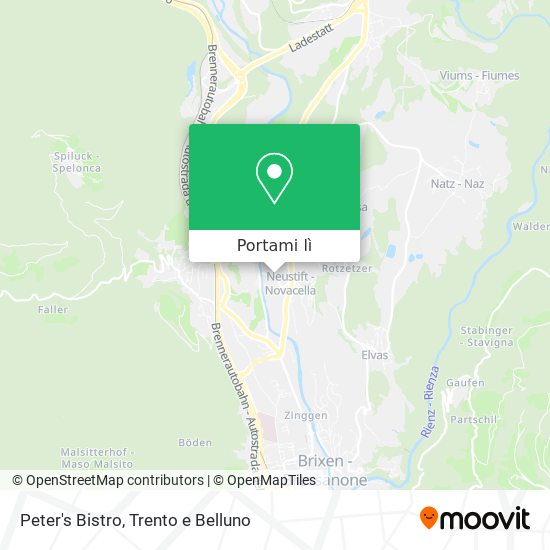 Mappa Peter's Bistro