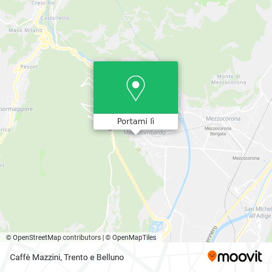 Mappa Caffè Mazzini