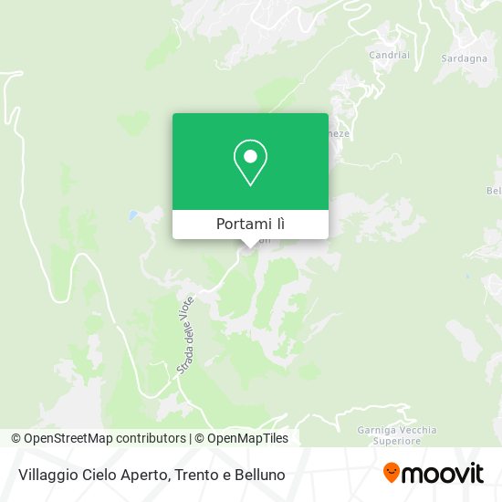 Mappa Villaggio Cielo Aperto