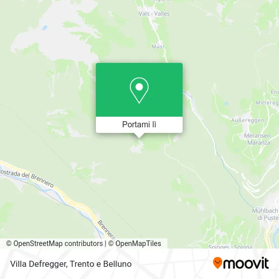 Mappa Villa Defregger