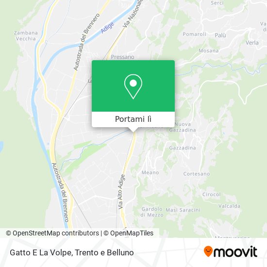 Mappa Gatto E La Volpe