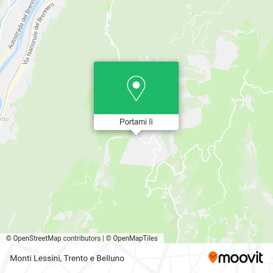 Mappa Monti Lessini