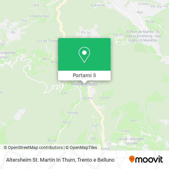 Mappa Altersheim St. Martin In Thurn