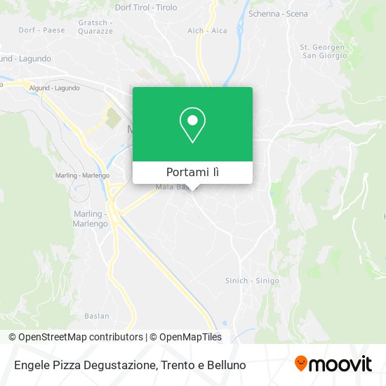 Mappa Engele Pizza Degustazione