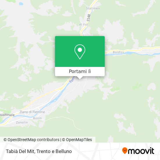 Mappa Tabià Del Mit