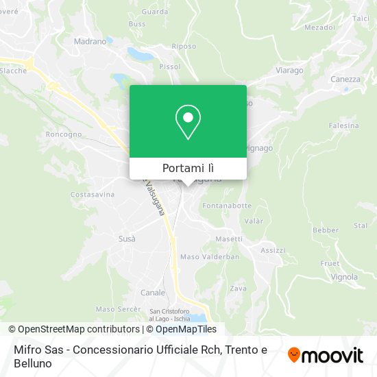 Mappa Mifro Sas - Concessionario Ufficiale Rch