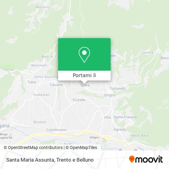 Mappa Santa Maria Assunta