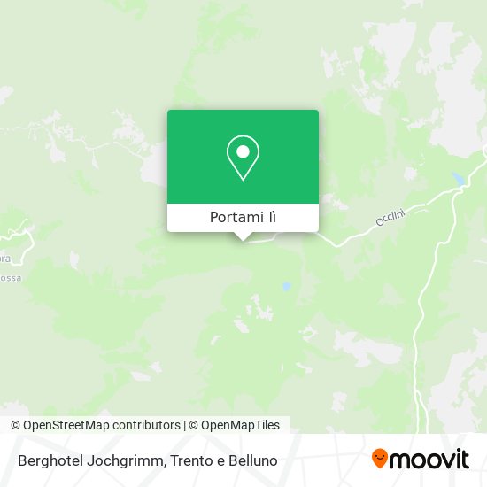 Mappa Berghotel Jochgrimm