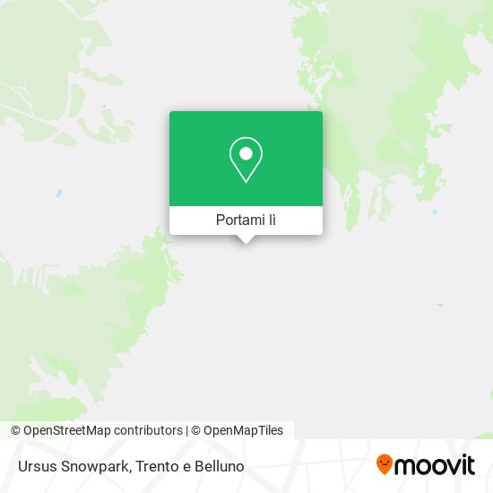 Mappa Ursus Snowpark
