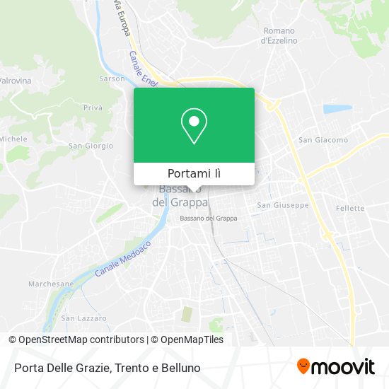 Mappa Porta Delle Grazie