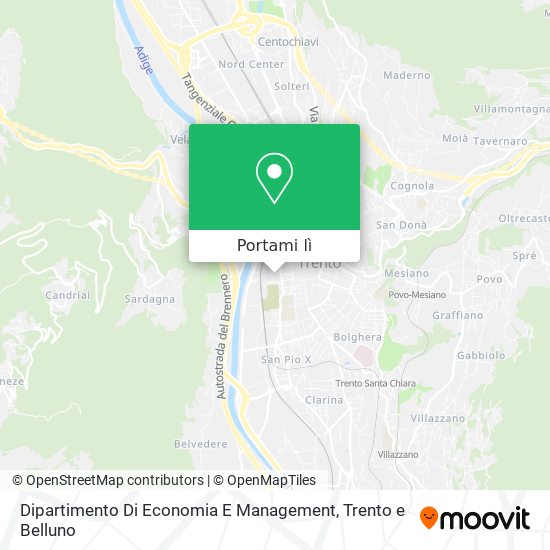 Mappa Dipartimento Di Economia E Management