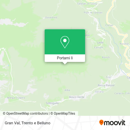 Mappa Gran Val