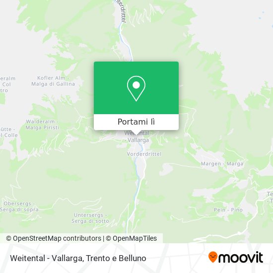 Mappa Weitental - Vallarga