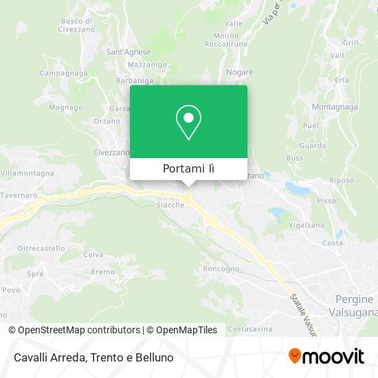 Mappa Cavalli Arreda