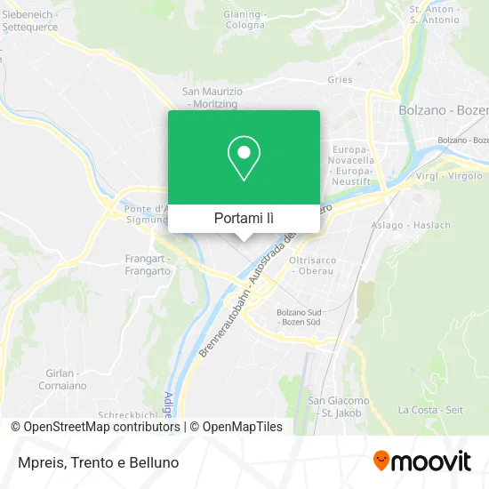 Mappa Mpreis