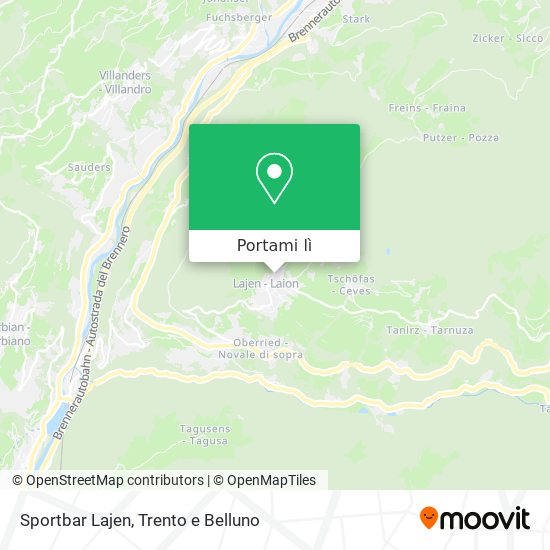 Mappa Sportbar Lajen