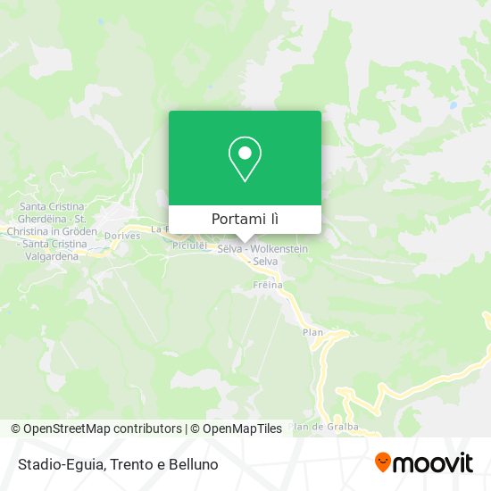Mappa Stadio-Eguia