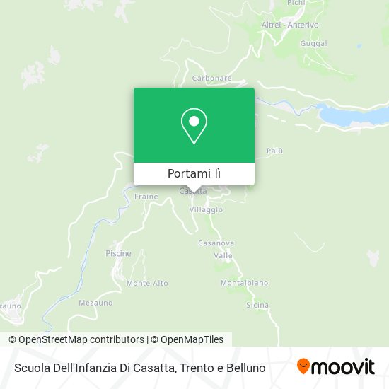 Mappa Scuola Dell'Infanzia Di Casatta