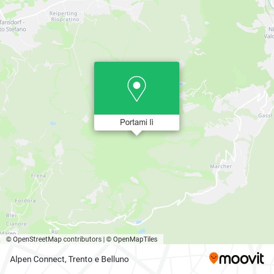 Mappa Alpen Connect