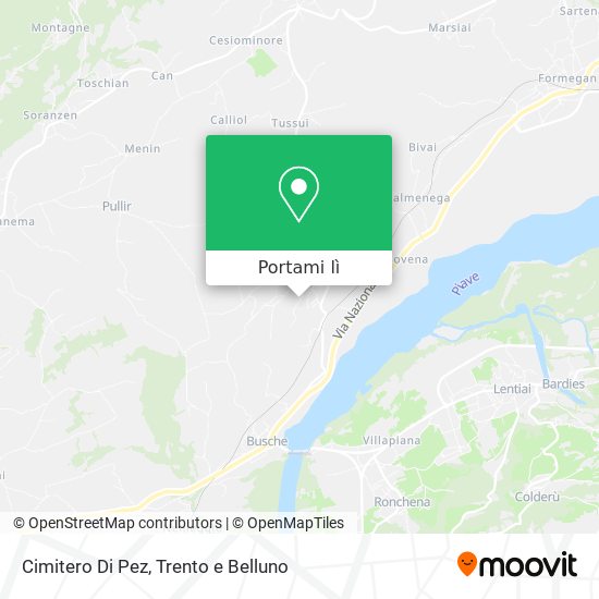 Mappa Cimitero Di Pez