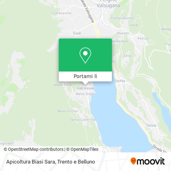 Mappa Apicoltura Biasi Sara