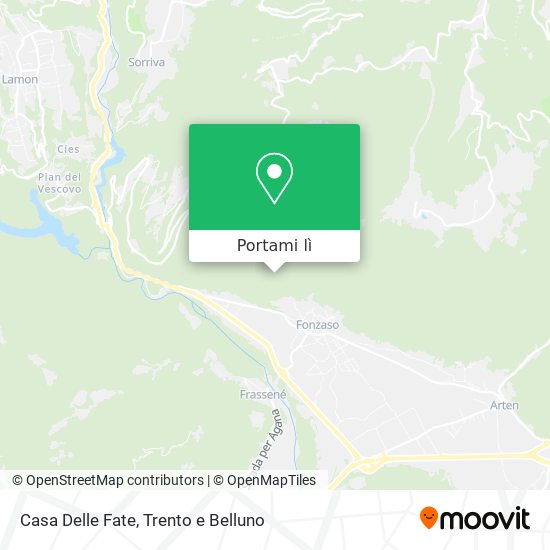 Mappa Casa Delle Fate