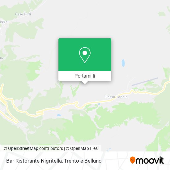 Mappa Bar Ristorante Nigritella