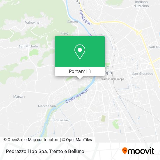 Mappa Pedrazzoli Ibp Spa