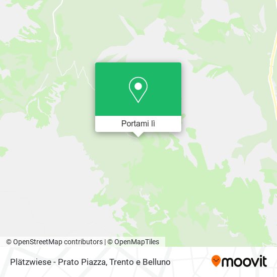 Mappa Plätzwiese - Prato Piazza