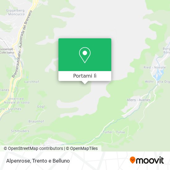 Mappa Alpenrose